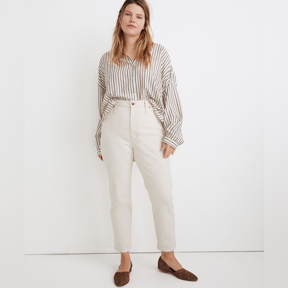 Women's Cream Jeans